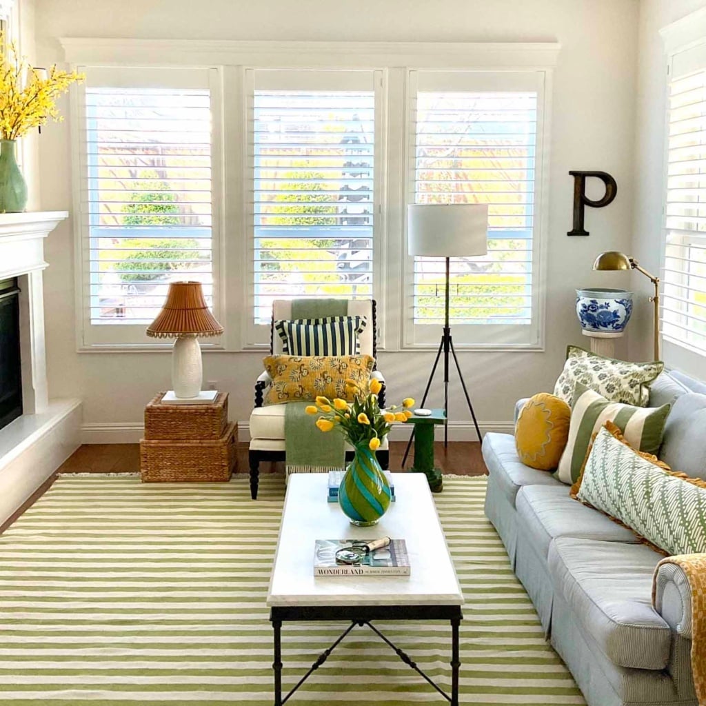Kathy Perdue colorful living room