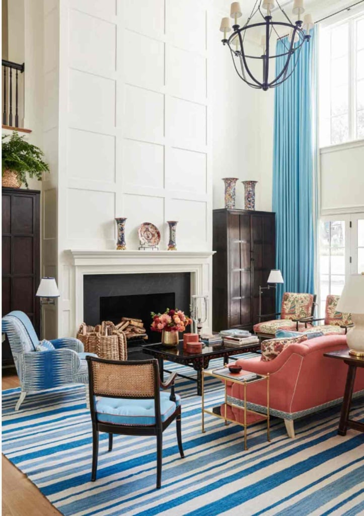 Mark Sikes designed living room