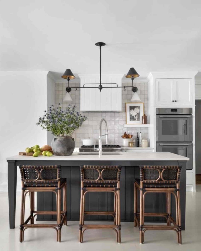 sherry hart kitchen island area