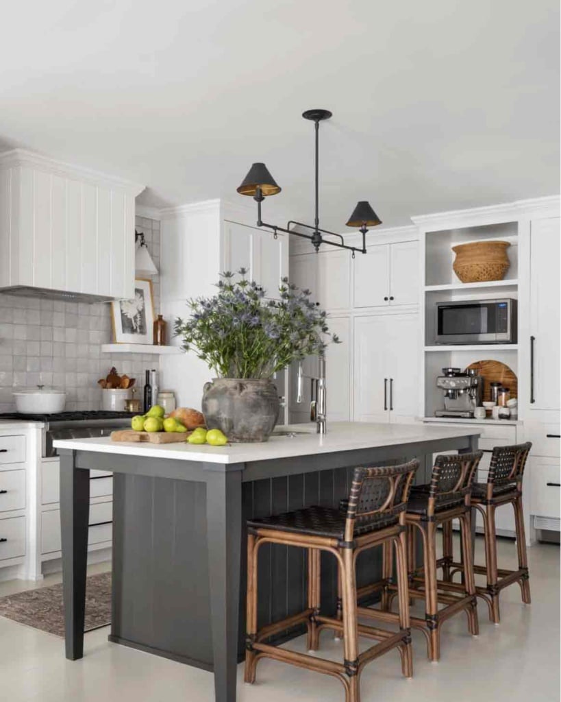 Sherry Hart kitchen family room project