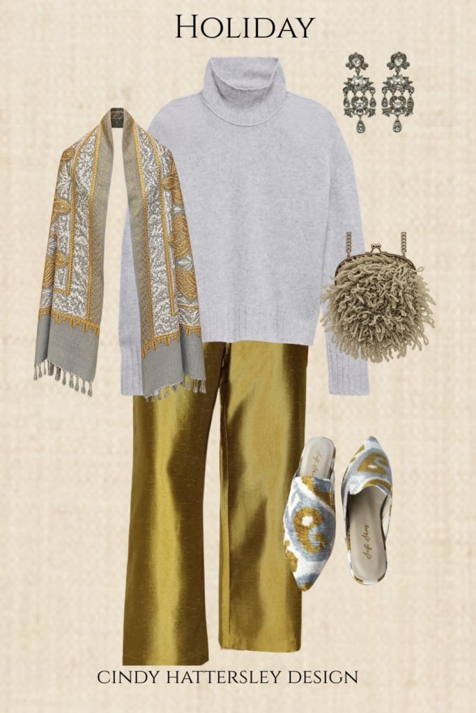 Cashmere Holiday Look