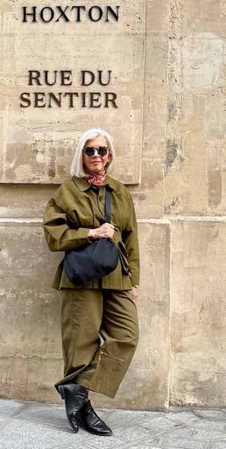 cindy hattersley br painter pants, zara jacket gentle souls booties