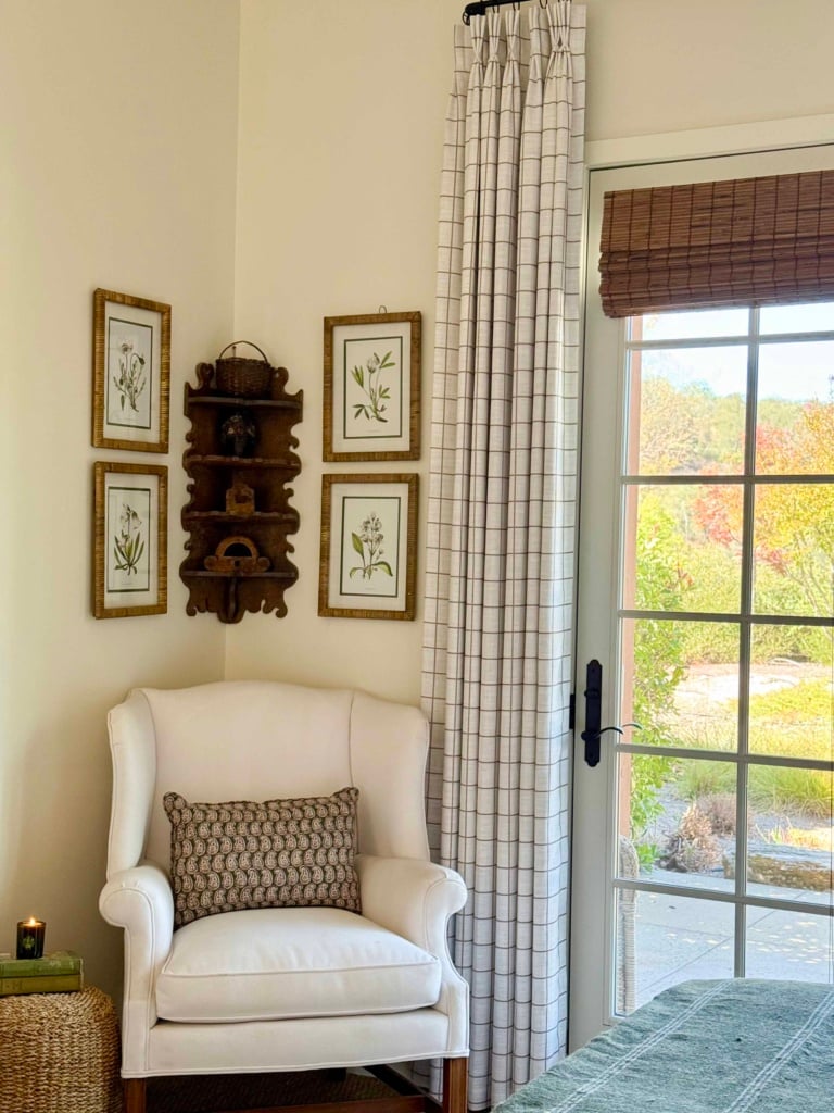 Two Pages Curtains in Cindy Hattersley's guest room